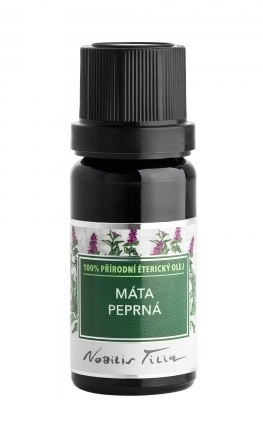 EXP 7.10.24 MÁTA PEPRNÁ 10ml - éterický olej (Nobilis Tilia)